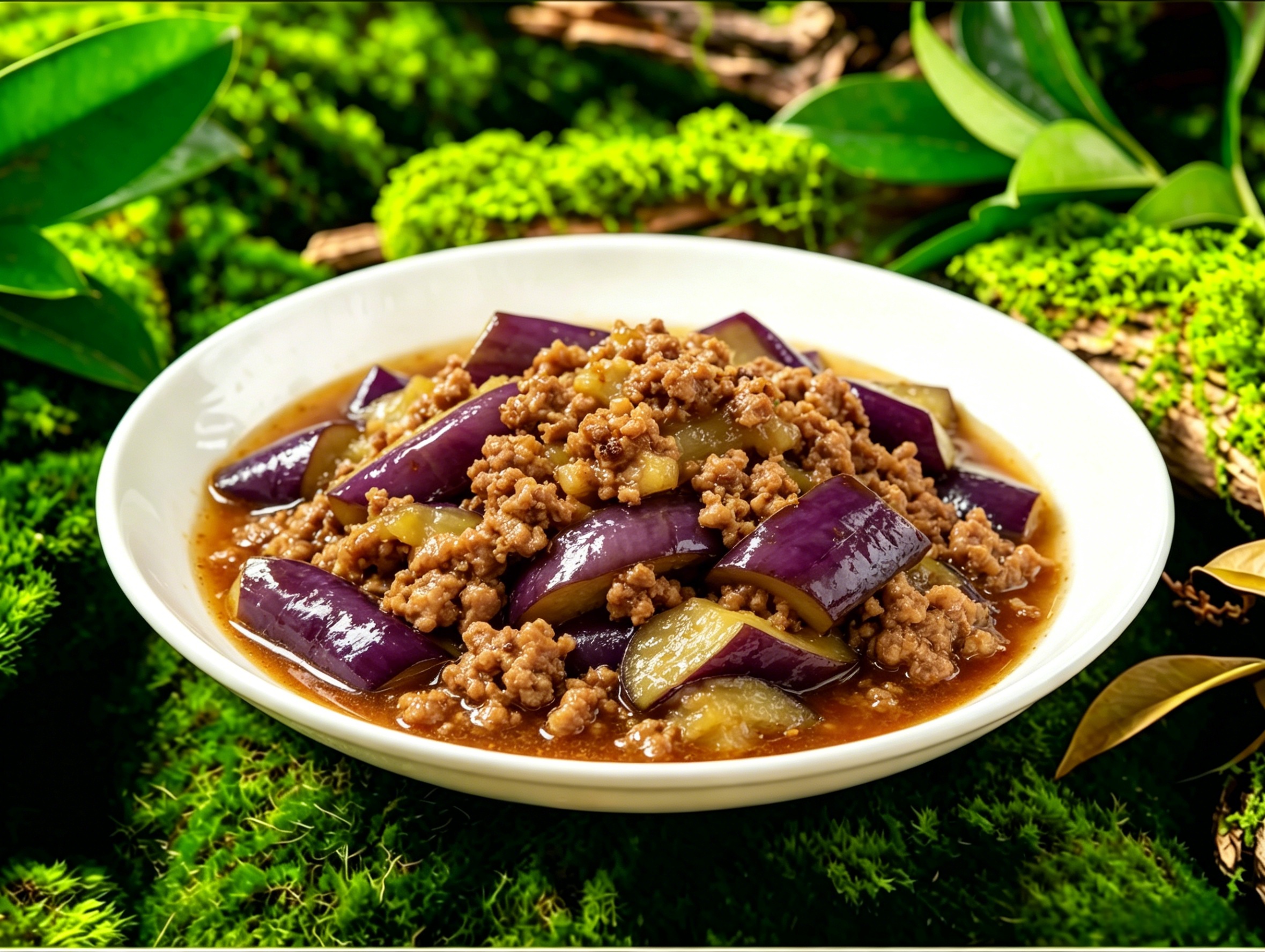 鱼香肉沫茄子
