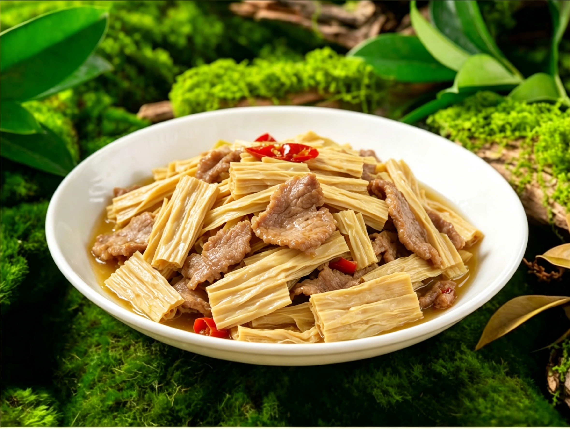 腐竹烧肉
